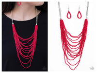 Totally Tonga - Red Necklace