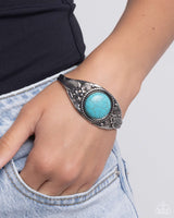 Whimsically Winslow - Blue Bracelet