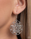 Garden Allure - Silver Earring