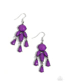 Summer Feeling - Purple Earring