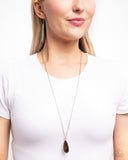 Earthy Enchantment - Brown Necklace
