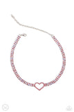 Rows of Romance - Pink Choker