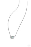 Simply Sentimental - White Necklace