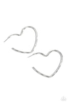 Summer Sweethearts - Silver Hoop Earring