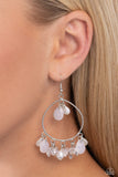 Elite Expression - White Earring