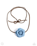 Floral Folktale - Brown Necklace