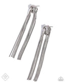 All STRANDS On Deck - Silver Post Earring