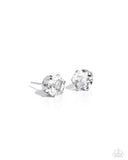 Breathtaking Birthstone - White Post Earring