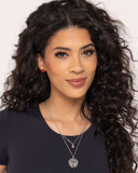 Breathtaking Birthstone - Red Post Earring