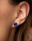 Breathtaking Birthstone - Blue Post Earring