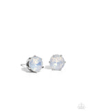 Breathtaking Birthstone - White Post Earring