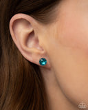 Breathtaking Birthstone - Blue Post Earring