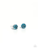Breathtaking Birthstone - Blue Post Earring