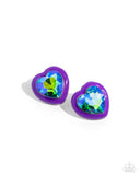 Heartfelt Haute - Purple Post Earring