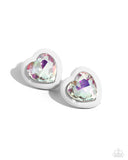 Heartfelt Haute - White Post Earring