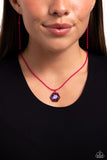 Sprinkle of Simplicity - Pink Necklace