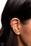 CUFF Love - White Cuff Earring
