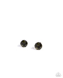 Breathtaking Birthstone - Green Post Earring