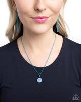 Bejeweled Basic - Blue Necklace