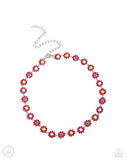 Floral Falsetto - Red Choker