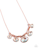 Socialite Status - Copper Necklace