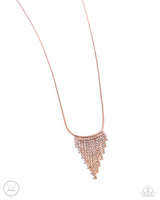 Chandelier Cadenza - Copper Necklace