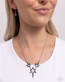 Explosive Exhibit - Silver Necklace