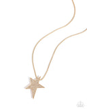 Patriotic Performer - Gold Necklace