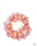 Shape Shifting Season - Orange Bracelet