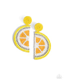 Lemon Leader - Yellow Post Earring