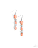 Malibu March - Orange Earring