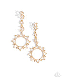 Celestial Chic - Gold Post Earring