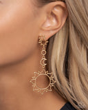 Celestial Chic - Gold Post Earring