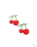 Charming Cherries - Red Earring
