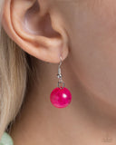 Playful Past - Pink Necklace