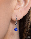 Serrated Sensation - Blue Necklace