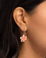 Horticultural Haute - Orange Hoop Earring