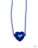 Locket Leisure - Blue Necklace