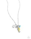 Seahorse Shimmer - Yellow Necklace