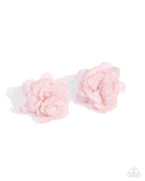 Tulle Twist - Pink Post Earring