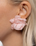 Tulle Twist - Pink Post Earring