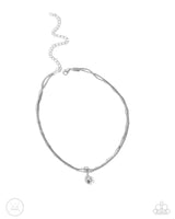 Teeming Teardrop - Silver Choker