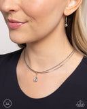 Teeming Teardrop - Silver Choker