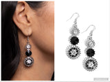 Dedicated Dalliance - Black Earring