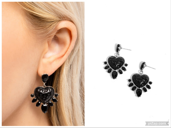 Resort Radiance - Black Post Earring