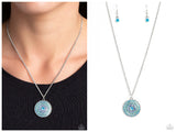 Mandala Masterpiece - Blue Necklace
