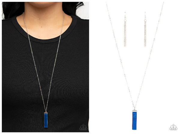 Set in GEMSTONE - Blue Necklace