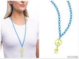 Tranquil Unity - Blue Lanyard