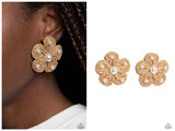 Permanent Vacation - Brown Post Earring