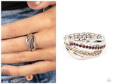 Daintily Dreamy - Brown Ring